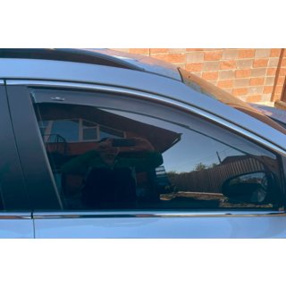 Vkladané deflektory okien (4 ks, HIC) Kia Sportage 2015–2021 fotografia 1