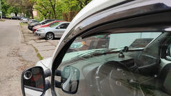 Fiat Doblo I 2005–2010 Ofuky okien (2 ks, Sunplex Sport) fotografia 3