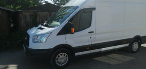 Ford Transit 2014– Ofuky okien (2 ks, Sunplex Sport) fotografia 2