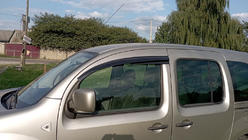Renault Kangoo 2008–2020 Ofuky okien (2 ks, Sunplex Sport) fotografia 1