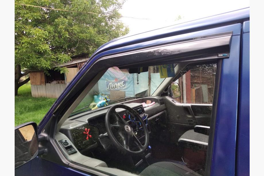 Volkswagen T4 Transporter 1990–2003 Ofuky okien (2 ks, Sunplex Sport) Fotografia 11