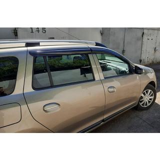 Ofuky okien (4 ks, Sunplex Sport) Renault Logan MCV 2013–2022 fotografia 3