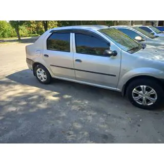 Ofuky okien (4 ks, Sunplex Sport) Dacia Logan I 2005–2008 fotografia 3