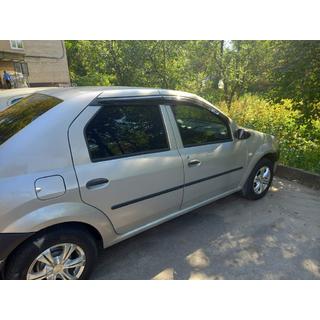 Ofuky okien (4 ks, Sunplex Sport) Dacia Logan I 2005–2008 fotografia 4