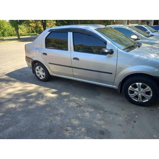 Ofuky okien (4 ks, Sunplex Sport) Dacia Logan I 2008–2012 fotografia 3