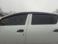 Dacia Sandero 2013–2020 Ofuky okien (4 ks, Sunplex Sport) fotografia 6
