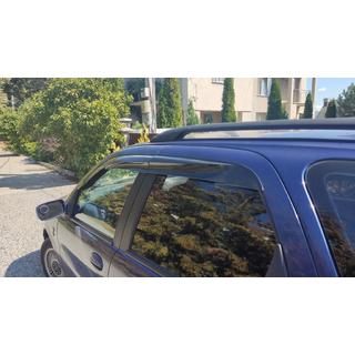 Ofuky okien (4 ks, Sunplex Sport) Fiat Palio 1996–2011 fotografia 4