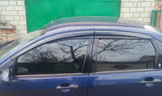 Ford Focus I 1998–2005 Deflektory okien SD (4 ks, Sunplex Sport) fotografia 1