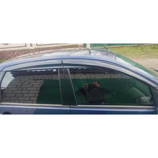 Deflektory okien SD (4 ks, Sunplex Sport) Ford Focus I 1998–2005 fotografia 2