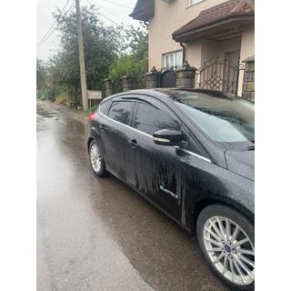 Okenné veterné deflektory HB/Sedan (4 ks, Sunplex Sport) Ford Focus III 2011–2017 fotografia 2