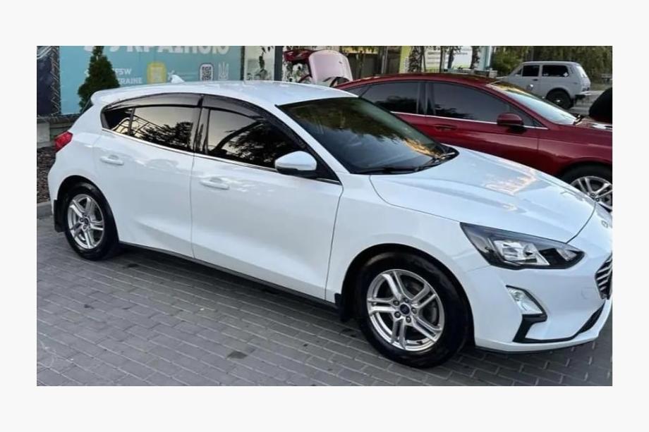 Ford Focus IV 2018– Okenné deflektory HB/SD (4 ks, Sunplex Sport) Fotografia 1