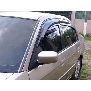 Ofuky okien (4 ks, Sunplex Sport) Honda Civic Sedan VII 2001–2006 fotografia 2