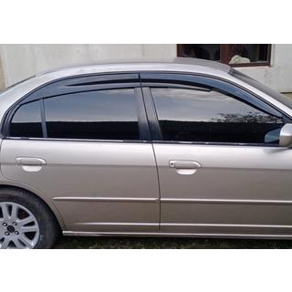 Ofuky okien (4 ks, Sunplex Sport) Honda Civic Sedan VII 2001–2006 fotografia 1