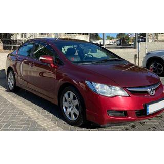 Ofuky okien (4 ks, Sunplex Sport) Honda Civic Sedan VIII 2006–2011 fotografia 4