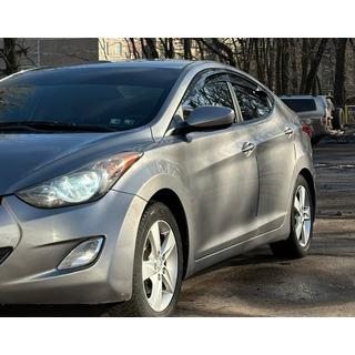 Ofuky okien (4 ks, Sunplex Sport) Hyundai Elantra (MD/UD) 2011–2015 fotografia 1