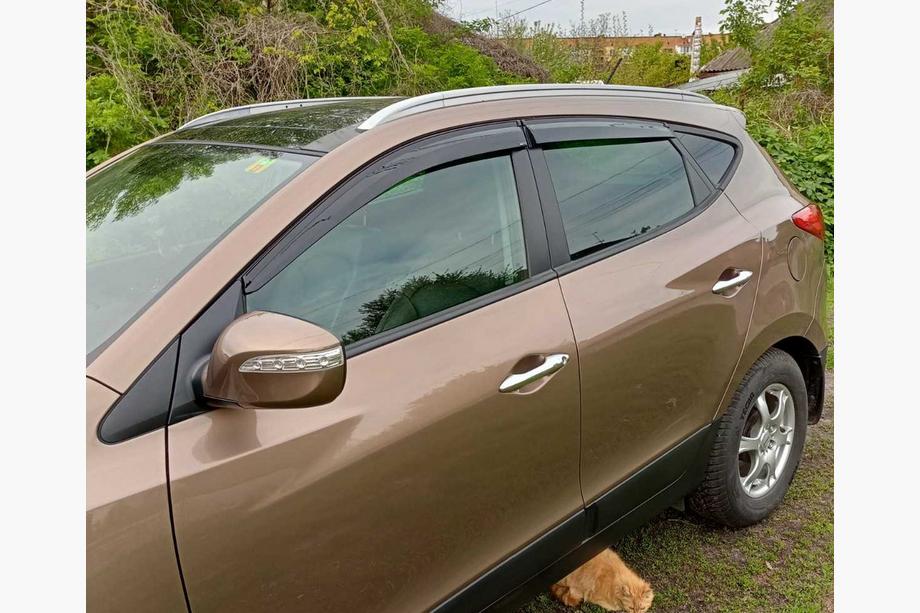 Hyundai IX-35 2010–2015 Ofuky okien (4 ks, Sunplex Sport) Image
