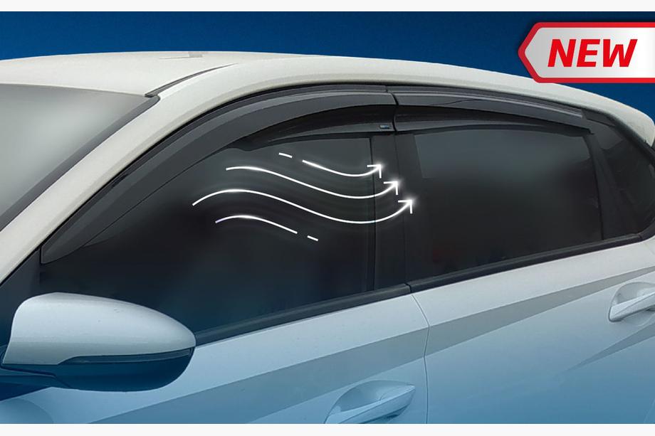 Hyundai I-20 2020– Ofuky okien (4 ks, Sunplex Sport) Image