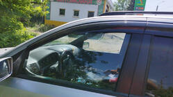 Kia Sorento I BL 2002–2009 Ofuky okien (4 ks, Sunplex Sport) fotografia 5