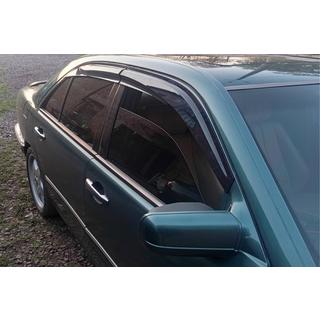 Deflektory okien SD (4 ks, Sunplex Sport) Mercedes E-class W210 1995–2002 fotografia 4