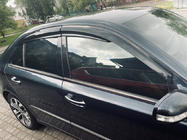 Mercedes E-class W211 2002–2009 Deflektory okien SD (4 ks, Sunplex Sport) fotografia 1