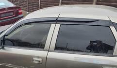 Opel Vectra B 1995–2002 Deflektory okien SD (4 ks, Sunplex Sport) fotografia 1