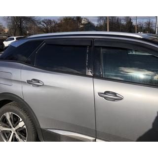 Ofuky okien (4 ks, Sunplex Sport) Peugeot 3008 2016–2023 fotografia 2
