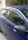 Renault Megane III 2009–2016 Okenné deflektory HB (4 ks, Sunplex Sport) fotografia 5