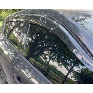 Okenné deflektory HB (4 ks, Sunplex Sport) Renault Megane III 2009–2016 fotografia 4