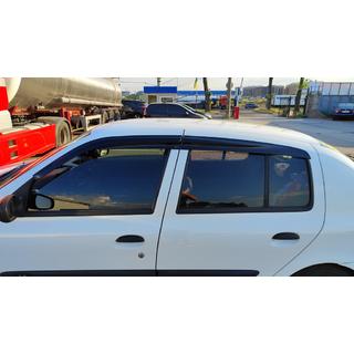 Ofuky okien (4 ks, Sunplex Sport) Renault Symbol 1999–2008 fotografia 1