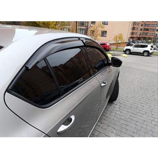 Okenné deflektory LiftBack (4 ks, Sunplex Sport) Skoda Octavia III A7 2013–2019 fotografia 4