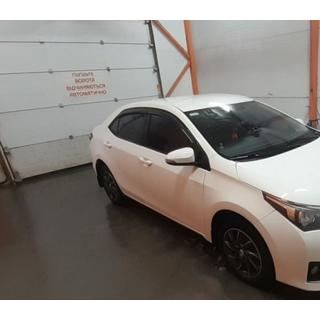 Ofuky okien (4 ks, Sunplex Sport) Toyota Corolla 2013–2019 fotografia 3
