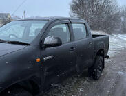 Toyota Hilux 2006–2015 Ofuky okien (4 ks, Sunplex Sport) fotografia 7