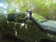 Toyota Hilux 2015– Ofuky okien (4 ks, Sunplex Sport) fotografia 2