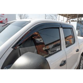Ofuky okien (4 ks, Sunplex Sport) Volkswagen Amarok 2010–2022 fotografia 4