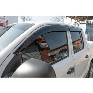 Ofuky okien (4 ks, Sunplex Sport) Volkswagen Amarok 2010–2022 fotografia 4