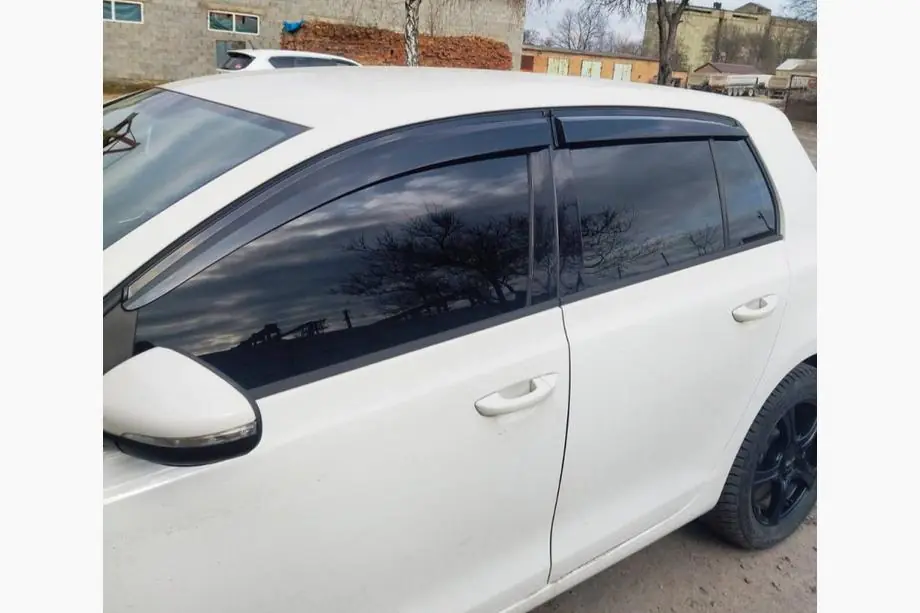 Volkswagen Golf 6 2008–2014 Okenné deflektory HB (4 ks, Sunplex Sport) Image