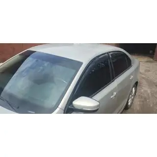 Ofuky okien (4 ks, Sunplex Sport) Volkswagen Jetta 2011–2018 fotografia 2
