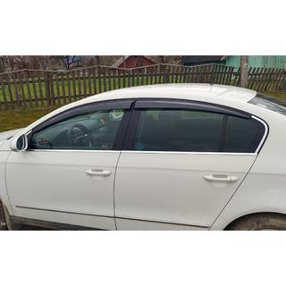 Deflektory okien SD (4 ks, Sunplex Sport) Volkswagen Passat B6 2006–2012 fotografia 1