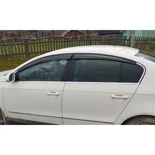 Deflektory okien SD (4 ks, Sunplex Sport) Volkswagen Passat B6 2006–2012 fotografia 1