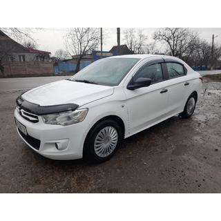 Okenné deflektory s chrómovou lištou (4 ks, Sunplex Chrome) Citroen C-Elysee 2013–2022 fotografia 4