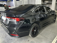 Toyota Corolla 2019– Okenné deflektory s chrómovou lištou (4 ks, Sunplex Chrome) fotografia 5