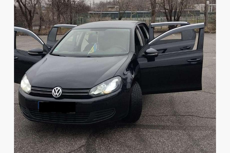 Volkswagen Golf 5 2003–2009 Okenné deflektory s chrómovou lištou (4 ks, Sunplex Chrome) Fotografia 11