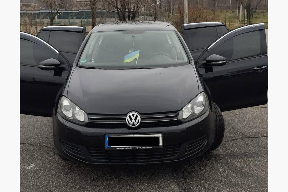 Volkswagen Golf 5 2003–2009 Okenné deflektory s chrómovou lištou (4 ks, Sunplex Chrome) Fotografia 12