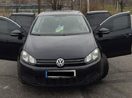 Volkswagen Golf 6 2008–2014 Okenné deflektory s chrómovou lištou HB (4 ks, Sunplex Chrome) fotografia 5