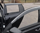 Volkswagen Golf 6 2008–2014 Okenné deflektory s chrómovou lištou HB (4 ks, Sunplex Chrome) fotografia 8