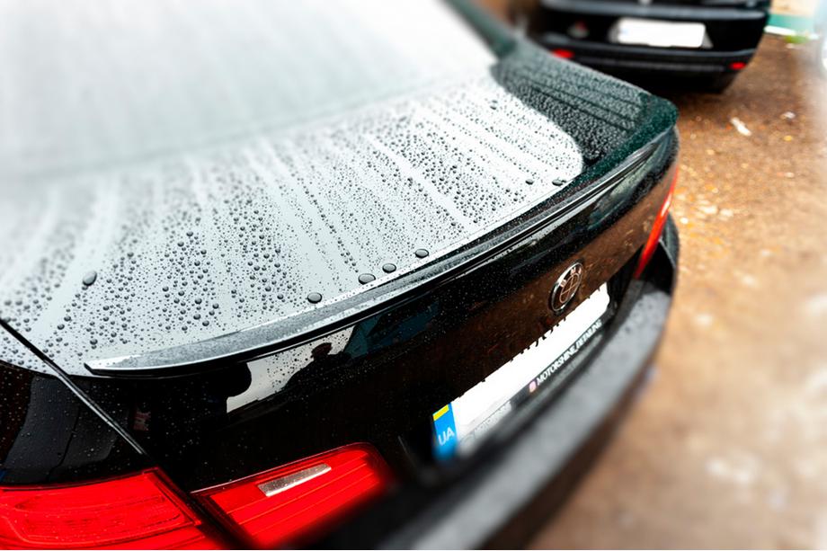 BMW 5. rad F10/F11 2010–2016 Lip spojler Sunplex (pre F10, čierny) Fotografia 18