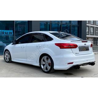 LIP spojler Sedan (Sunplex, čierny) (107,2 cm x 5,5 cm) Ford Focus III 2011–2017 fotografia 1