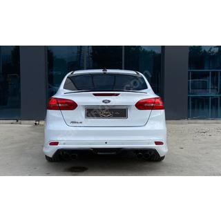 LIP spojler Sedan (Sunplex, čierny) (107,2 cm x 5,5 cm) Ford Focus III 2011–2017 fotografia 4