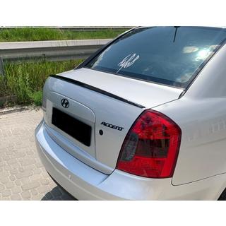 LIP spojler (Sunplex, čierny) (115,8 cm x 6,3 cm) Hyundai Accent 2006–2010 fotografia 1
