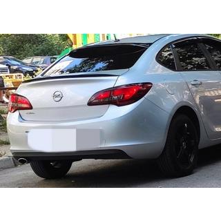 Lip spoiler Sedan (Sunplex, čierny) (115 cm x 5,5 cm) Opel Astra J 2009–2015 fotografia 1